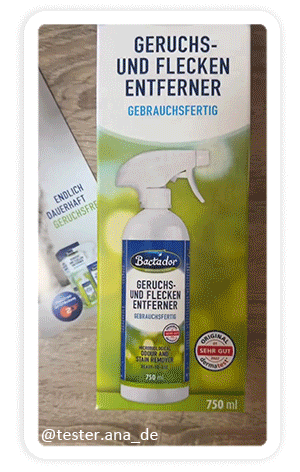 Bactador® befreit Deinen Katzenhaushalt von unangenehmen Gerüchen! 