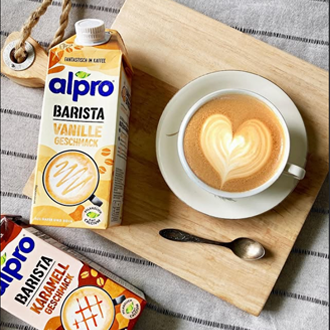 Alpro Barista Karamell & Vanille Geschmack 