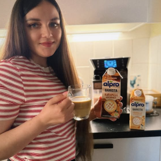 Alpro Barista Karamell & Vanille Geschmack 