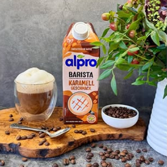 Alpro Barista Karamell & Vanille Geschmack 