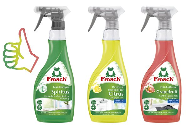 Frosch Reinigungsprodukte