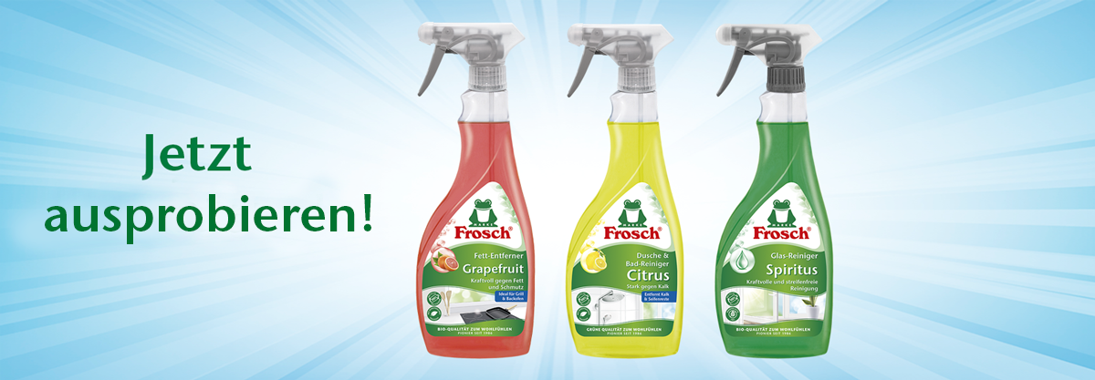 Frosch Reinigungsprodukte