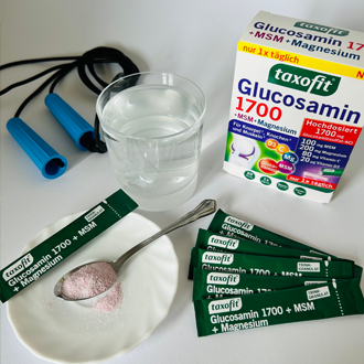 taxofit® Glucosamin 1700 + MSM + Magnesium Trinkgranulat