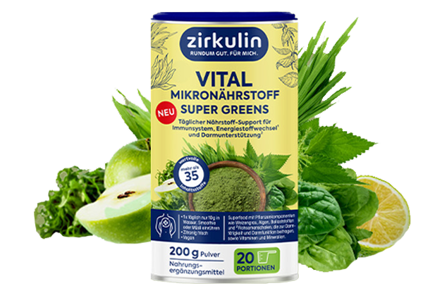 Zirkulin Vital Mikronährstoff Super Greens 