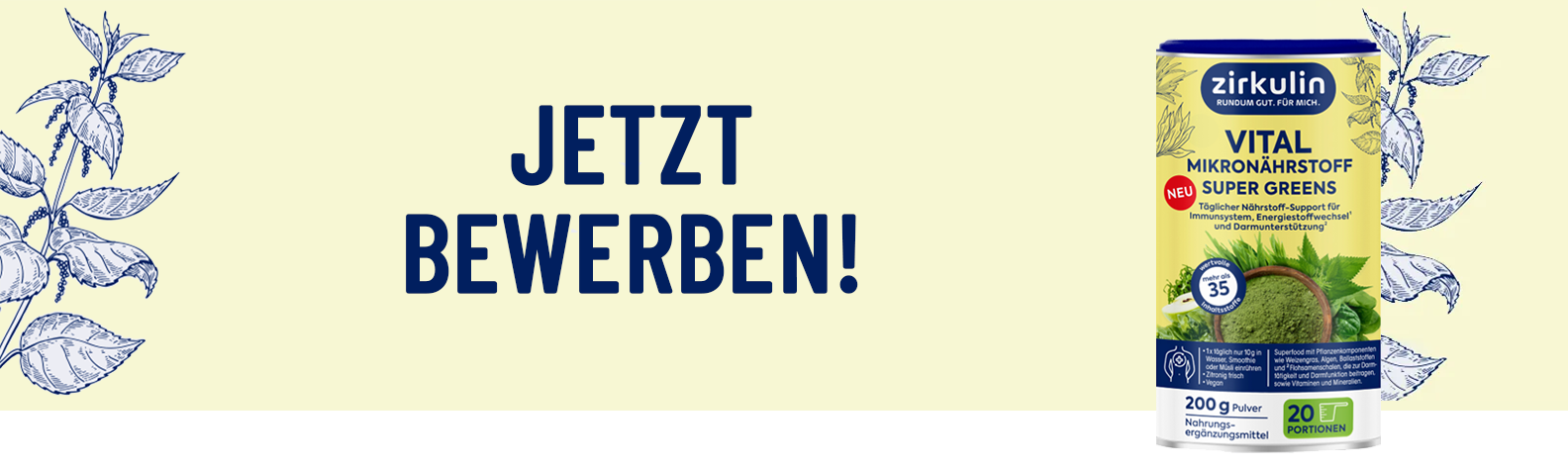 zirkulin jetzt bewerben