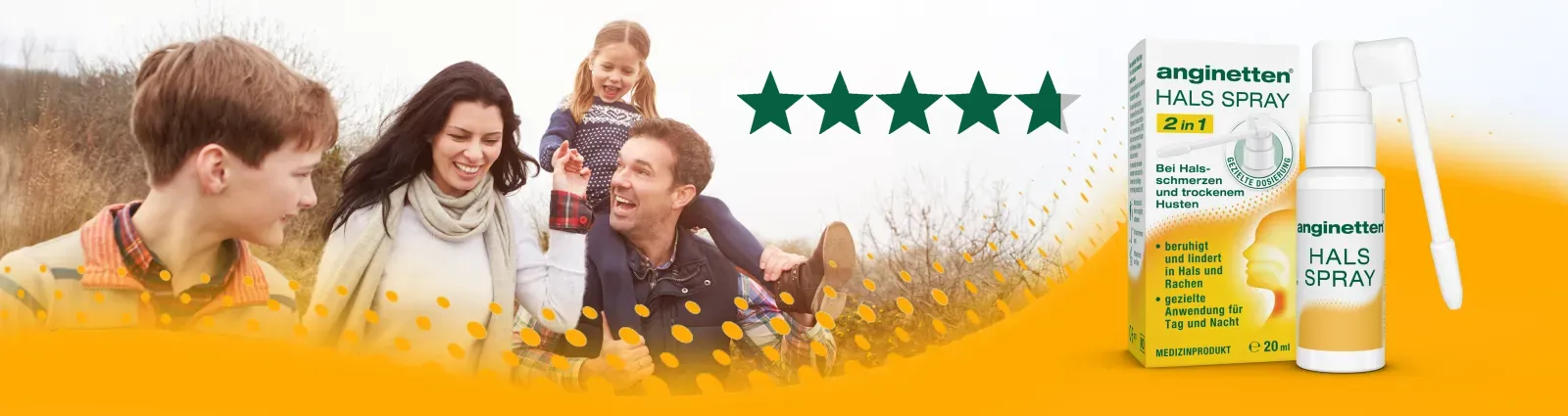 Header Testergebnis anginetten Hals Spray 2 in 1