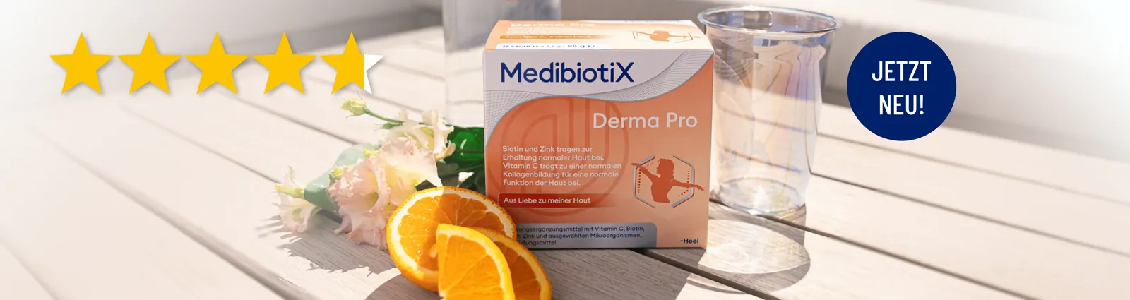 Medibiotix Derma Pro Testergebnis