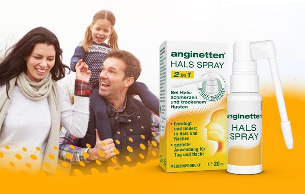 anginetten® Hals Spray 2 in 1